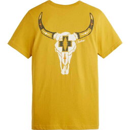 【送料無料】 ペンドルトン メンズ Tシャツ トップス Harding Skull Graphic T-Shirt - Men's Mustard/White