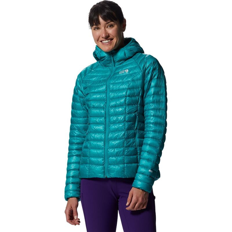  マウンテンハードウェア レディース ジャケット・ブルゾン ダウンジャケット アウター Ghost Whisperer 2 Hooded Down Jacket - Women's Synth Green