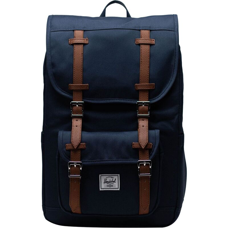 【送料無料】 ハーシャルサプライ メンズ バックパック・リュックサック 21L バッグ Little America 17L Mid Backpack Navy