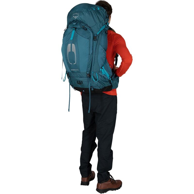 【送料無料】 オスプレーパック メンズ バックパック・リュックサック バッグ Atmos AG 65L Backpack Black