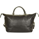 【送料無料】 バブアー メンズ ボストンバッグ バッグ Leather Med Travel Explorer Bag Chocolate