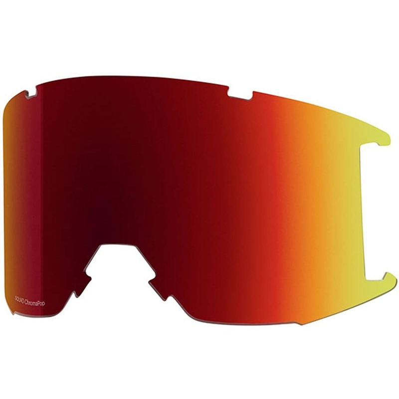 【送料無料】 スミス メンズ サングラス・アイウェア アクセサリー Squad Goggles Replacement Lens Chromapop Sun Red Mirror