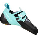 【送料無料】 ラスポルティバ レディース スニーカー シューズ Skwama Vegan Climbing Shoe - Women's Carbon/Turquoise(4)