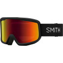 【送料無料】 スミス メンズ サングラス・アイウェア アクセサリー Frontier Goggles Red Sol-X Mirror/Black