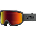 【送料無料】 スミス メンズ サングラス・アイウェア アクセサリー Frontier Goggles Slate/Red Sol-X Mirror