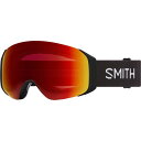 【送料無料】 スミス メンズ サングラス・アイウェア アクセサリー 4D MAG S Goggles Black/ChromaPop Sun Red