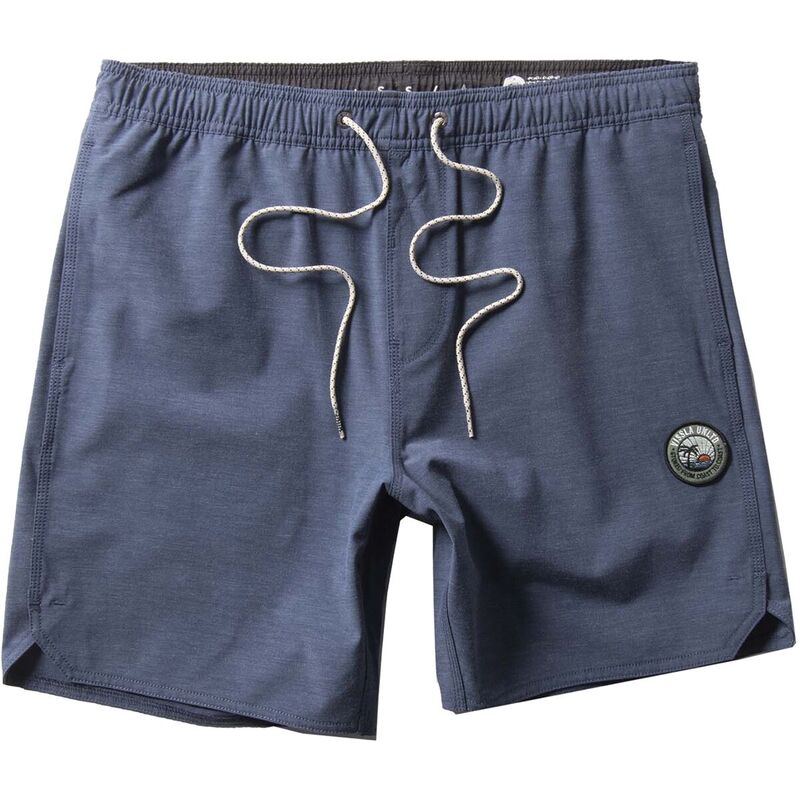 【送料無料】 ヴィスラ メンズ ハーフパンツ・ショーツ 水着 Solid Sets 17.5in Ecolastic Short - Men's Dark Denim
