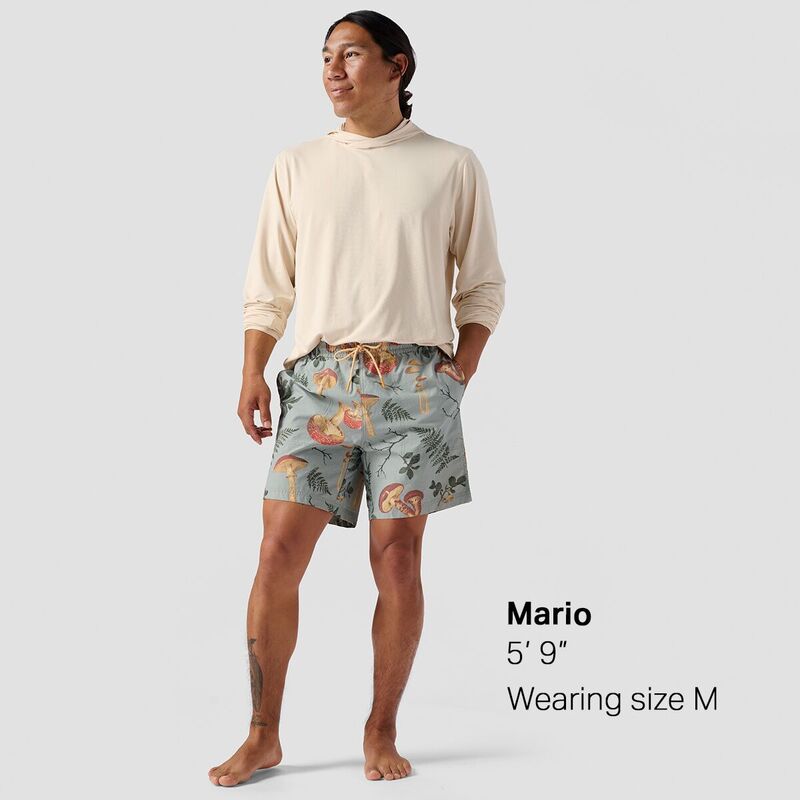 【送料無料】 バックカントリー メンズ ハーフパンツ・ショーツ 水着 Daily Pull On Short - Men's Floral Print