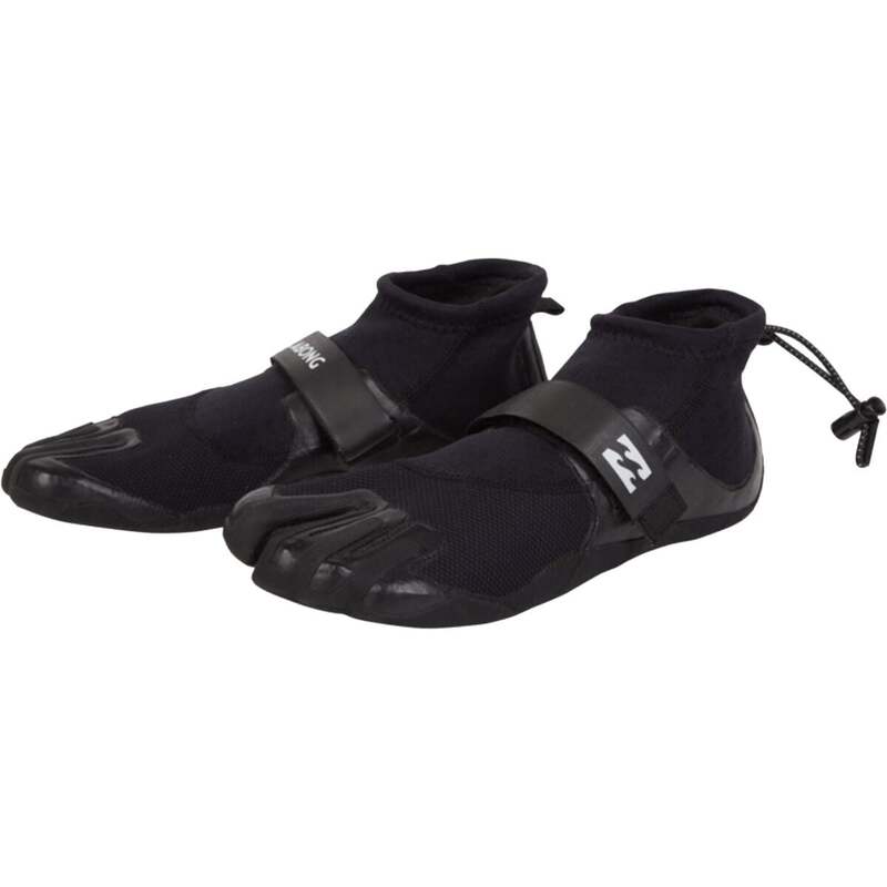 �ӥ�ܥ� ��� ���塼�� �֡��ġ��쥤��֡��� Billabong 2mm Pro Reef Bootie - Men's Black �֥�å�