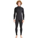 【送料無料】 ビラボン メンズ 上下セット 水着 3/2mm Revolution Chest Zip Full Wetsuit - Men's Black