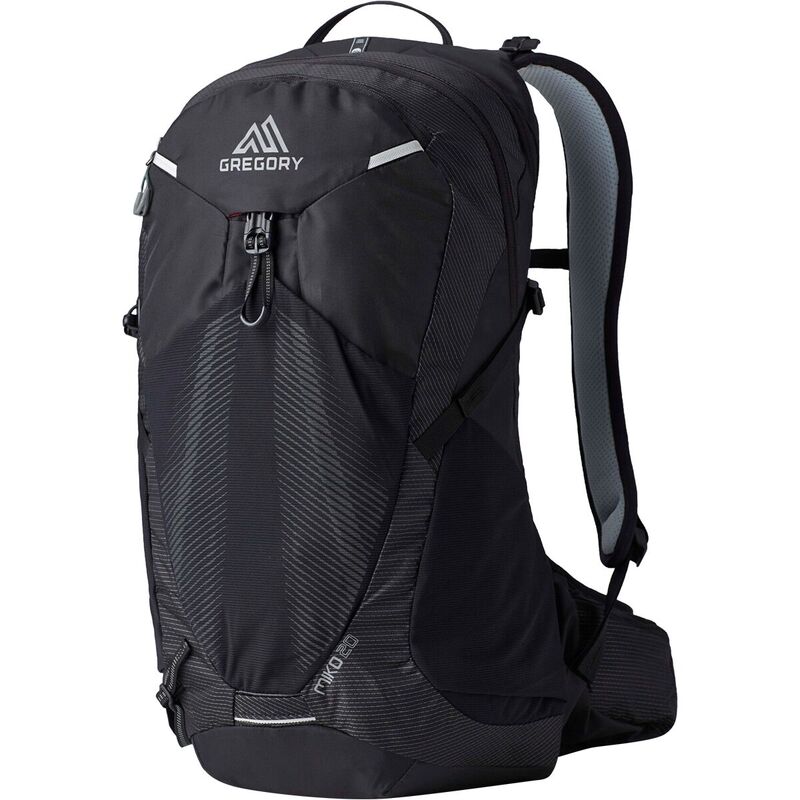 GREGORY - グレゴリー メンズ バッグ バックパック・リュックサック Gregory Miko 20L Daypack Optic Black ブラック