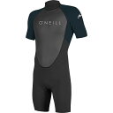 【送料無料】 オニール メンズ 上下セット 水着 Reactor II 2mm Back-Zip Short-Sleeve Spring Wetsuit - M...