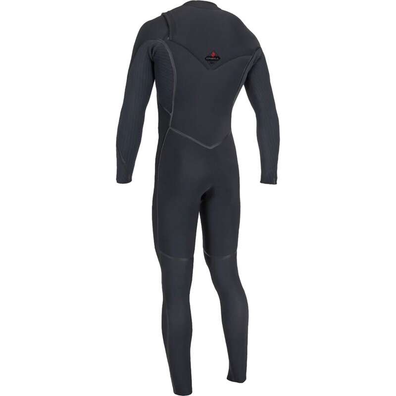 オニール メンズ 水着 上下セット Mniteoil/Cadet Blue O'Neill Hyperfreak Fire 3/2mm+ Chest Zip Full Wetsuit - Men's