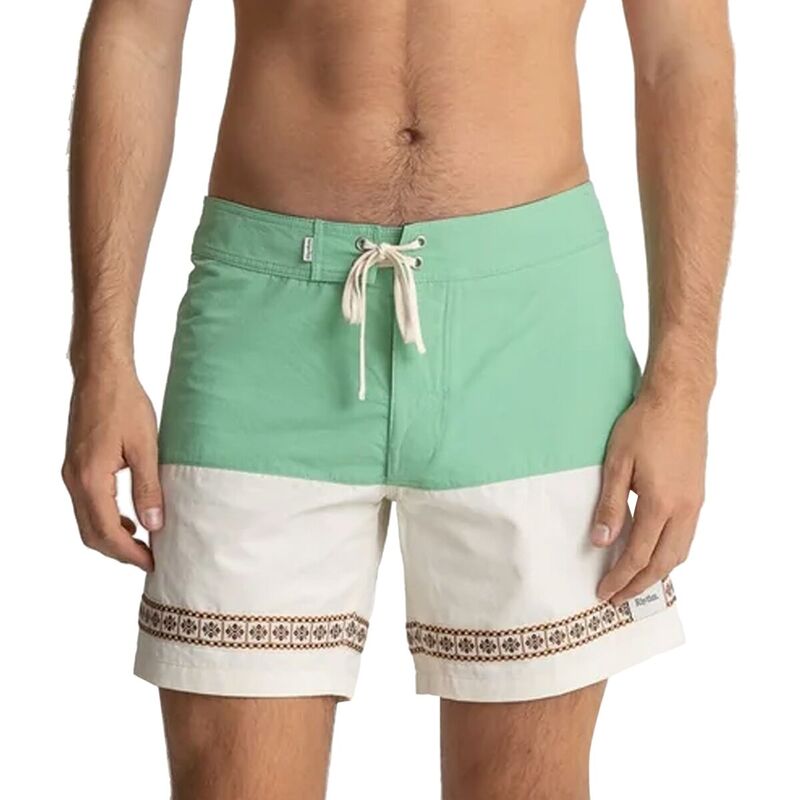 【送料無料】 リズム メンズ ハーフパンツ・ショーツ 水着 Heritage Splice Trinm Trunk - Men's Sea Green