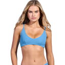【送料無料】 マージ レディース トップのみ 水着 Blush Bikini Top - Women's Pool Blue