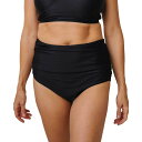 【送料無料】 ナニ スイムウェア レディース ボトムスのみ 水着 Ruched High Rise Bikini Bottom - Women's Black