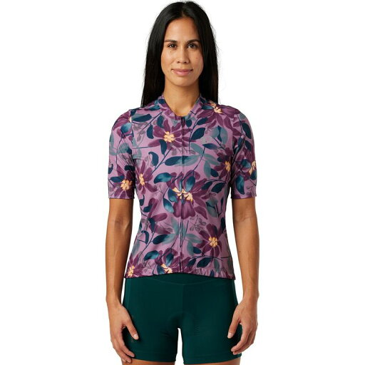 【送料無料】 パールイズミ レディース シャツ トップス Attack Short-Sleeve Jersey - Women's Dark Violet Bloom 【送料無料】 パールイズミ レディース シャツ トップス Attack Short-Sleeve Jersey - Women's Dark Violet Bloom