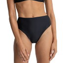 【送料無料】 リズム レディース ボトムスのみ 水着 Classic Hi Waist Bikini Bottom - Women's Black