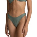 【送料無料】 リズム レディース ボトムスのみ 水着 Classic Hi Waist Bikini Bottom - Women's Olive