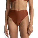 【送料無料】 リズム レディース ボトムスのみ 水着 Classic Hi Waist Bikini Bottom - Women's Rust