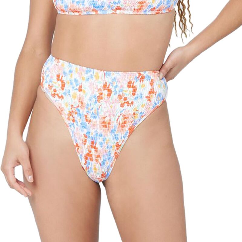 【送料無料】 エルスペース レディース ボトムスのみ 水着 Barlette Print Bitsy Bikini Bottom - Women's Flowers Forever
