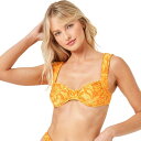 【送料無料】 エルスペース レディース トップのみ 水着 Stella Bikini Top - Women's Gldn Hour Blsm