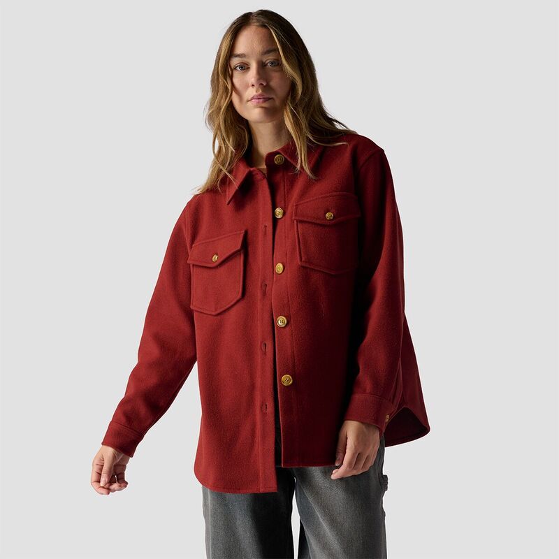 ̵ Хåȥ꡼ ǥ 㥱åȡ֥륾  Shirt Jacket - Women's Fired Bri...