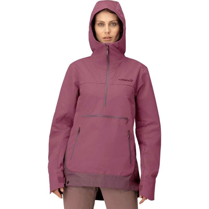 【送料無料】 ノローナ レディース ジャケット・ブルゾン アノラック アウター Femund Cotton Anorak - Women's Navy Blazer
