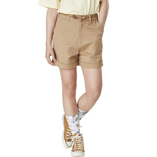 【送料無料】 ピクチャー オーガニック レディース カジュアルパンツ ボトムス Anjel Chino Short - Women's Dark Stone 【送料無料】 ピクチャー オーガニック レディース カジュアルパンツ ボトムス Anjel Chino Short - Women's Dark Stone