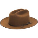 【送料無料】 ステトソン メンズ 帽子 アクセサリー Open Road Royal Deluxe Hat Cognac