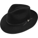 【送料無料】 ステトソン メンズ 帽子 アクセサリー Stratoliner Hat Black