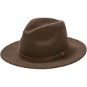 【送料無料】 ステトソン メンズ 帽子 アクセサリー Explorer Hat Brown Mix
