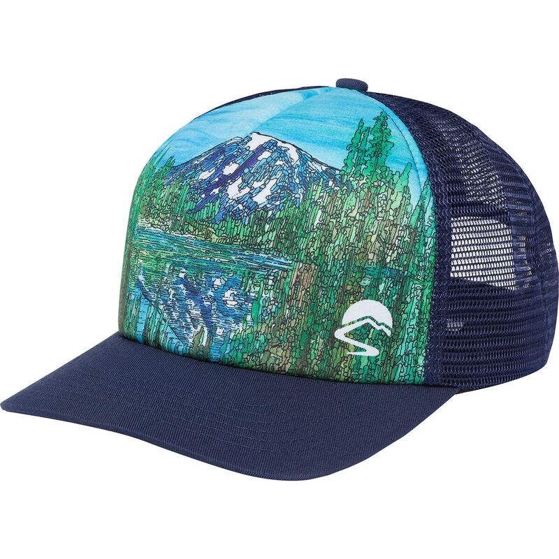 【送料無料】 サンデイアフターヌーンズ メンズ 帽子 アクセサリー Artist Series Trucker Hat Alpine Reflection