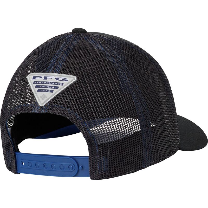 【送料無料】 コロンビア メンズ 帽子 アクセサリー PFG Mesh Fish Flag Snap Back Trucker Hat Grill Heather/Black/Fish Flag