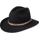 【送料無料】 ステトソン メンズ 帽子 アクセサリー Jackson Hat Black