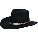 【送料無料】 ステトソン メンズ 帽子 アクセサリー Ashley Hat Black
