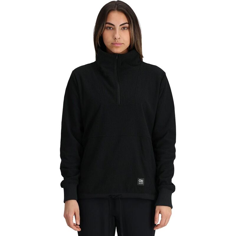 アウトドアリサーチ レディース アウター ジャケット・ブルゾン Outdoor Research Trail Mix 1/4-Zip Pullover - Women's Black ブラック
