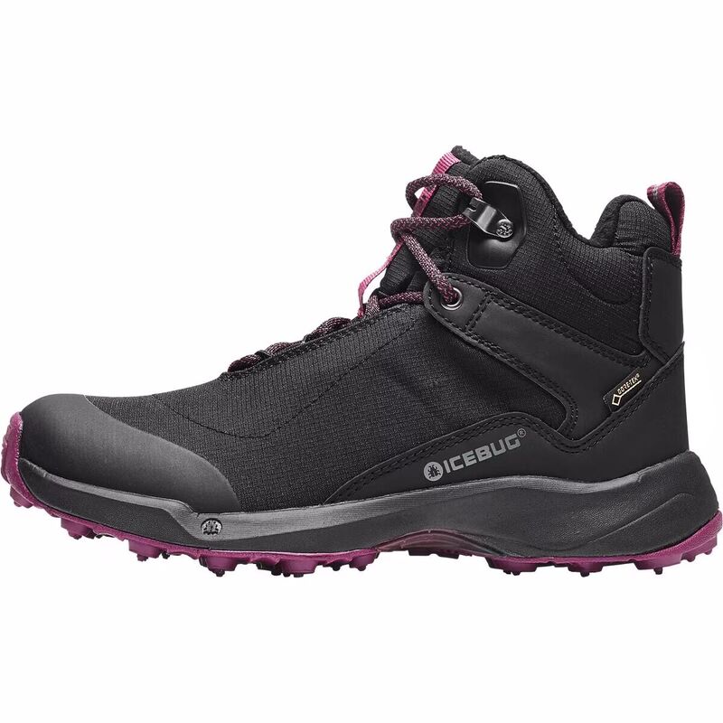 【送料無料】 アイスバグ レディース ブーツ・レインブーツ シューズ Pace3 BUGrip GTX Hiking Boot - Women's Black/Dark Hibiscus