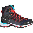 【送料無料】 サレワ レディース ブーツ・レインブーツ ハイキングシューズ シューズ Mountain Trainer Lite Mid GTX Hiking Boot - Women's Premium Navy/Blue Fog(4)