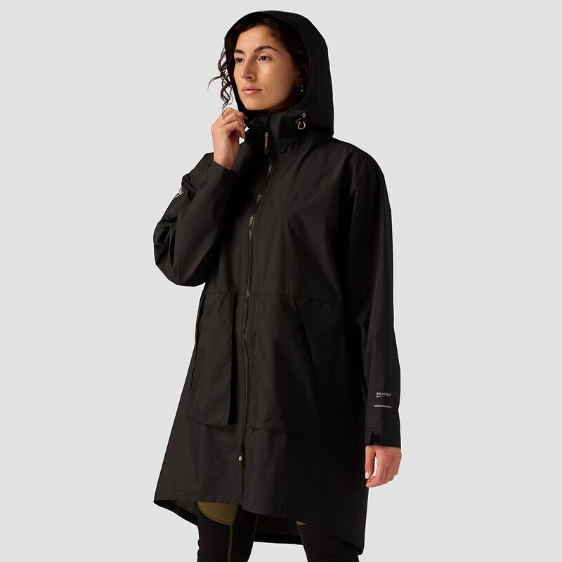 【送料無料】 バックカントリー レディース ジャケット・ブルゾン アウター Runoff 2.5L Rain Parka - Women's Black