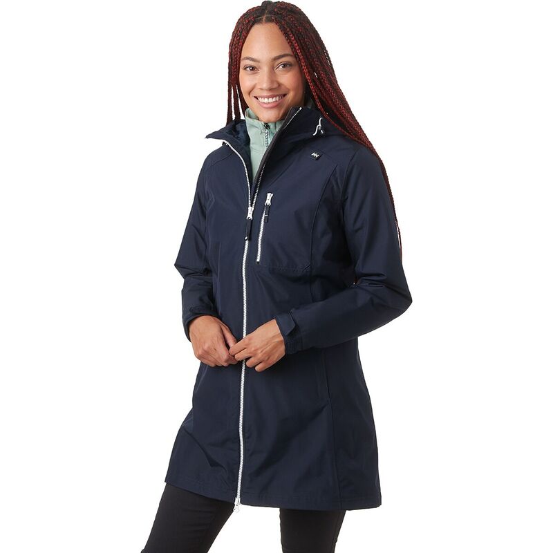 ヘリーハンセン レディース アウター ジャケット・ブルゾン ジャケット Helly Hansen Long Belfast Jacket - Women's Navy ネイビー