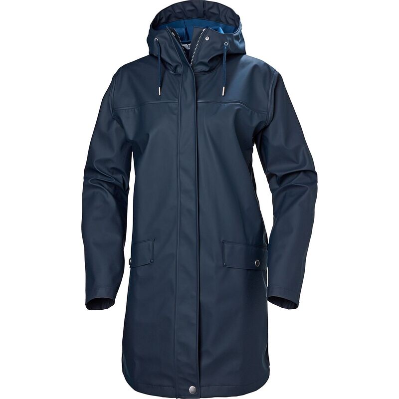 【送料無料】 ヘリーハンセン レディース ジャケット・ブルゾン アウター Moss Rain Coat - Women's Navy