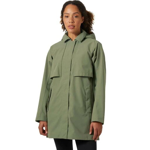 【送料無料】 ヘリーハンセン レディース ジャケット・ブルゾン アウター Lilja Rain Coat - Women's Lav Green 【送料無料】 ヘリーハンセン レディース ジャケット・ブルゾン アウター Lilja Rain Coat - Women's Lav Green