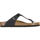 【送料無料】 ビルケンシュトック レディース サンダル シューズ Gizeh Leather Sandal - Women's Black Oiled Leather(4)