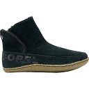 【送料無料】 ソレル レディース ブーツ・レインブーツ シューズ Nakiska Bootie - Women's Black/Sage(4)
