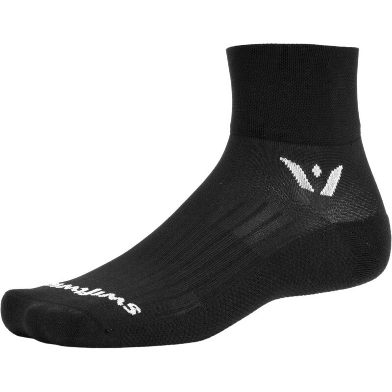 スィフトウィック レディース アンダーウェア 靴下 Black Swiftwick Aspire Two Sock