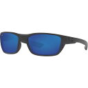 【送料無料】 コスタ メンズ サングラス・アイウェア アクセサリー Whitetip 580P Polarized Sunglasses Blackout Frame/Blue Mirror 580P(4)