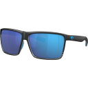 【送料無料】 コスタ メンズ サングラス・アイウェア アクセサリー Rincon 580G Polarized Sunglasses Matte Smoke C...