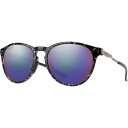 【送料無料】 スミス メンズ サングラス・アイウェア アクセサリー Wander ChromaPop Polarized Sunglasses Black Marble/ChromaPop Polarized Violet Mirror