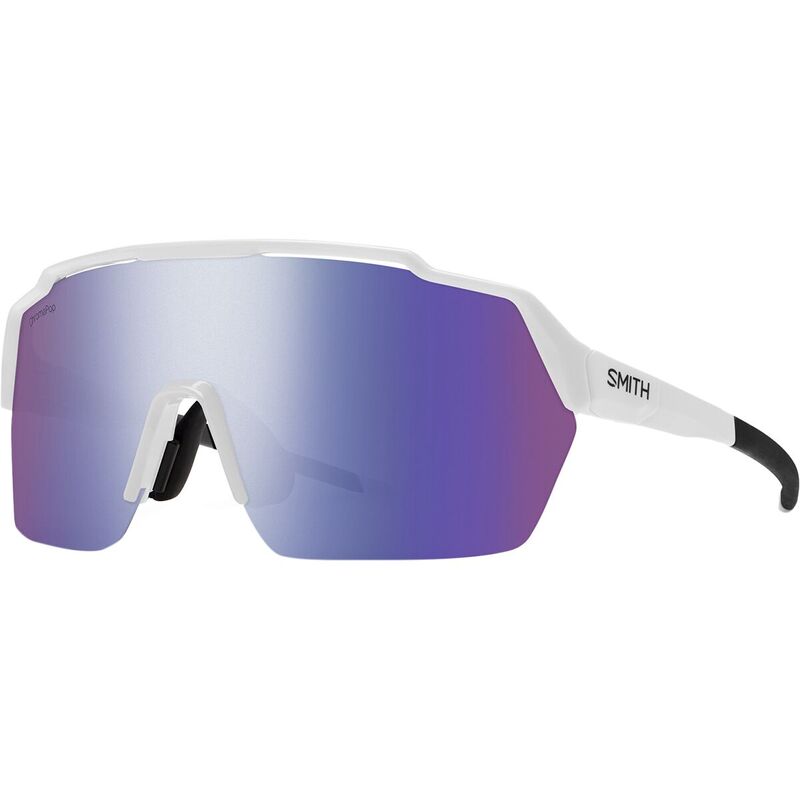 【送料無料】 スミス メンズ サングラス・アイウェア アクセサリー Shift Split MAG ChromaPop Sunglasses White/ChromaPop Violet Mirror